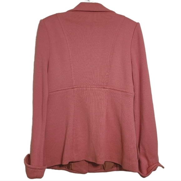 Spiegel | Women's Vintage Two Piece Pink Skirt Suit Set (Size 10) - Picture 9 of 16